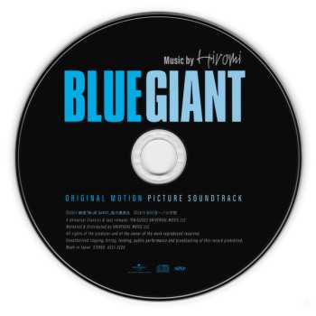 CD Hiromi Uehara: Blue Giant - Original Motion Picture Soundtrack