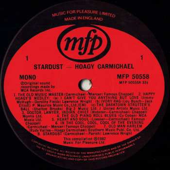 LP Hoagy Carmichael: Stardust