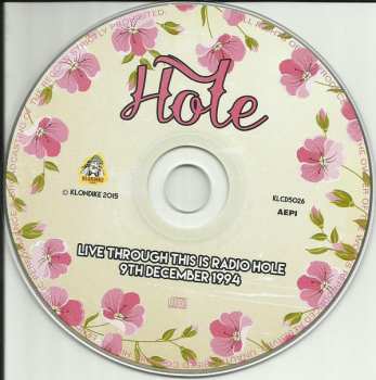 CD Hole: Live Through This Is Radio Hole 9th December 1994