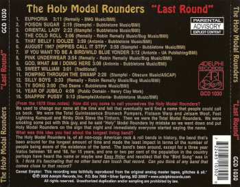 CD The Holy Modal Rounders: Last Round