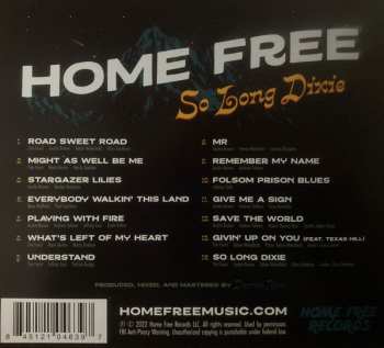 CD Home Free: So Long Dixie