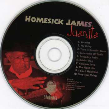 CD Homesick James: Juanita 