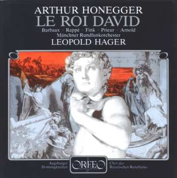 Album Honegger / Barbaux / Rappe / Fink / Prieur / Hager: Roi David