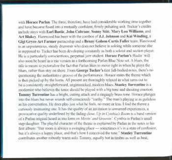 CD Horace Parlan Quintet: Speakin' My Piece