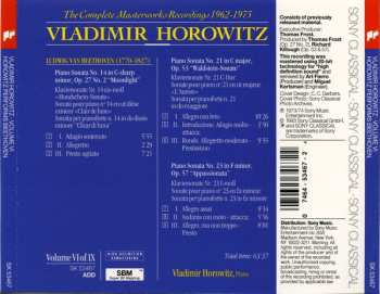 CD Ludwig van Beethoven: Piano Sonatas No. 14 "Moonlight" = "Clair De Lune" • No. 21 "Waldstein" • No. 23 "Appassionata"
