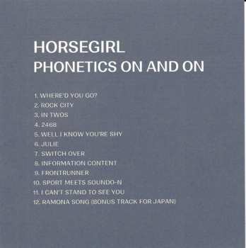 CD Horsegirl: Phonetics On And On