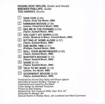 CD Hound Dog Taylor & The House Rockers: Natural Boogie