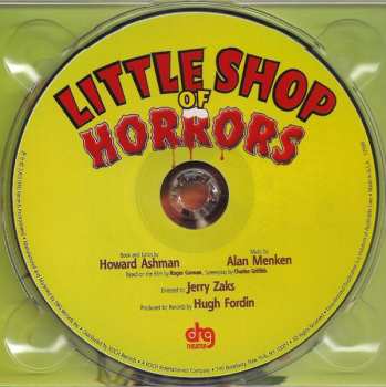 CD Alan Menken: Little Shop Of Horrors: The New Broadway Cast Recording