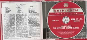 CD Howard McGhee: The Return Of Howard McGhee