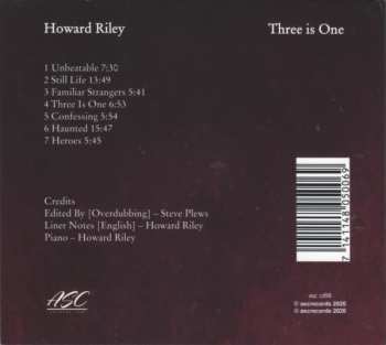 CD Howard Riley: Three Is One