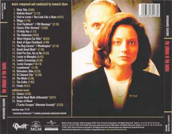CD Howard Shore: The Silence Of The Lambs (Expanded Original MGM Motion Picture Soundtrack)