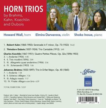 CD Elmira Darvarova: Horn Trios