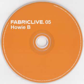 CD Howie B.: FabricLive. 05