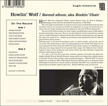CD Howlin' Wolf: Second Album, aka Rockin' Chair