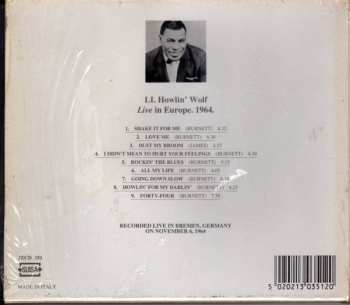 CD Howlin' Wolf: Live In Europe 1964
