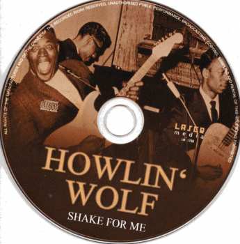 CD Howlin' Wolf: Shake For Me