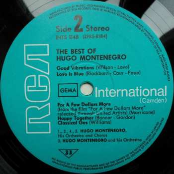 LP Hugo Montenegro: The Best Of Hugo Montenegro