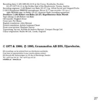 CD Hugo Wolf: Lieder / Sieben Frühe Lieder