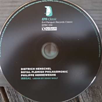 CD/DVD Hugo Wolf: Irrsal - Lieder By Hugo Wolf