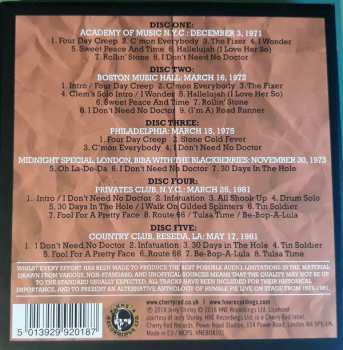 5CD/Zestaw pudełkowy Humble Pie: Official Bootleg Box Set Volume 2