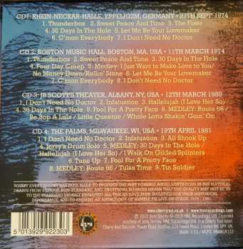 4CD/Zestaw pudełkowy Humble Pie: Tourin' The Official Bootleg Box Set Vol.4