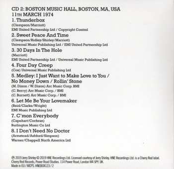 4CD/Zestaw pudełkowy Humble Pie: Tourin' The Official Bootleg Box Set Vol.4