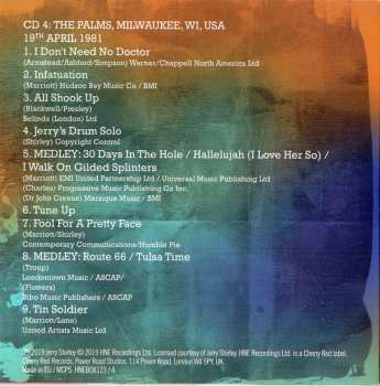 4CD/Zestaw pudełkowy Humble Pie: Tourin' The Official Bootleg Box Set Vol.4