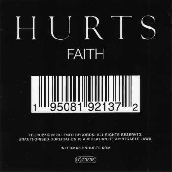 CD/3SP/Zestaw pudełkowy Hurts: Faith DLX | CLR
