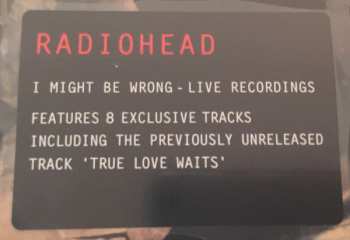 LP Radiohead: I Might Be Wrong - Live Recordings