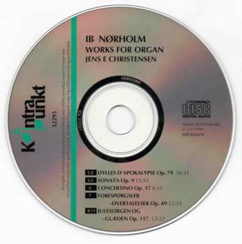 CD Jens E. Christensen: Works For Organ