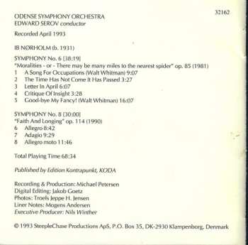 CD Odense Symfoniorkester: Symphony 6 Op. 85 / Symphony 8 Op. 114