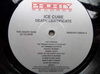 LP Ice Cube: Death Certificate