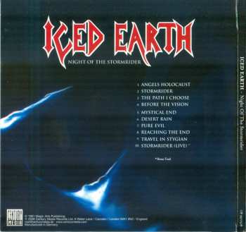 CD Iced Earth: Night Of The Stormrider LTD
