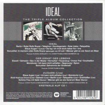 3CD/Zestaw pudełkowy Ideal: The Triple Album Collection