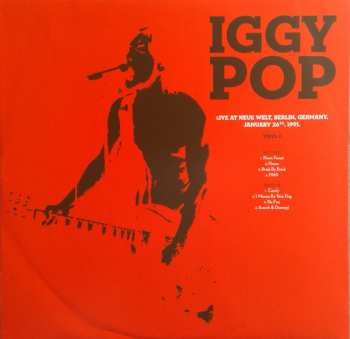 2LP Iggy Pop: Berlin 91 DLX | LTD | CLR