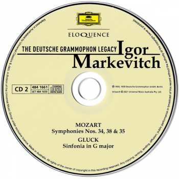 21CD/Zestaw pudełkowy Igor Markevitch: Igor Markevitch / The Deutsche Grammophon Legacy