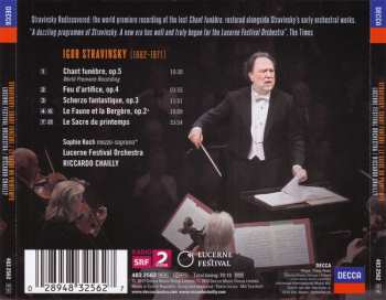 CD Igor Stravinsky: Chant Funèbre (World Premiere Recording) / Le Sacre Du Printemps