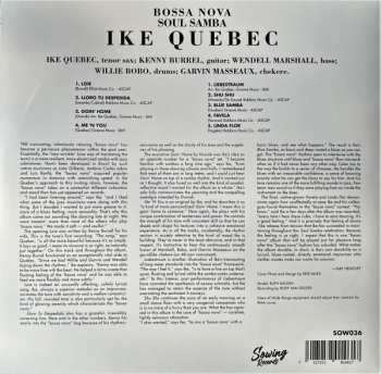 LP Ike Quebec: Bossa Nova Soul Samba LTD | CLR