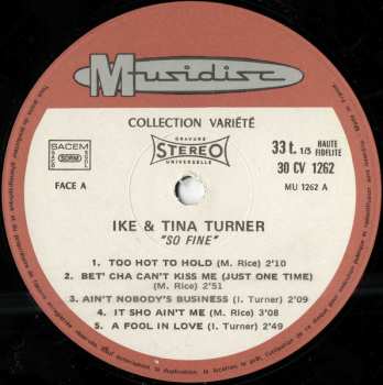 4LP/Zestaw pudełkowy Ike & Tina Turner: Fabulous