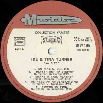 4LP/Zestaw pudełkowy Ike & Tina Turner: Fabulous