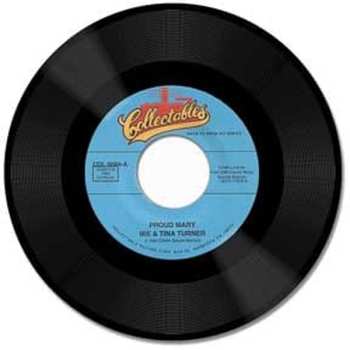 Album Ike & Tina Turner: Proud Mary B/w River Deep, Mountain High