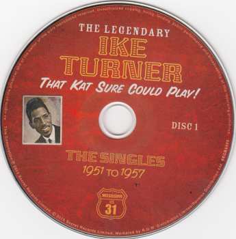 4CD/Zestaw pudełkowy Ike Turner: That Kat Sure Could Play! The Singles 1951 To 1957