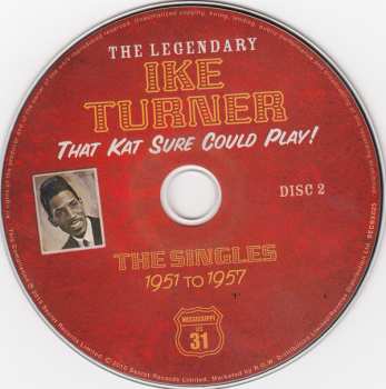 4CD/Zestaw pudełkowy Ike Turner: That Kat Sure Could Play! The Singles 1951 To 1957