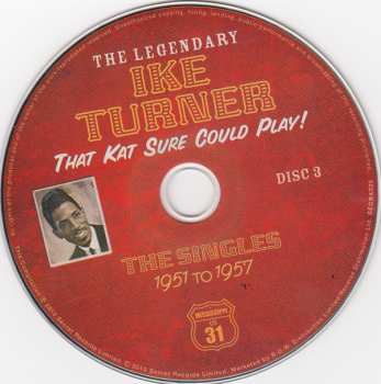 4CD/Zestaw pudełkowy Ike Turner: That Kat Sure Could Play! The Singles 1951 To 1957