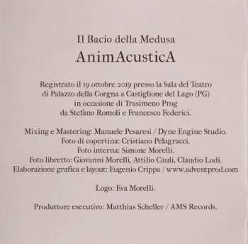 CD Il Bacio Della Medusa: AnimAcustica