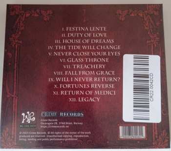 CD Imaginaerium: The Rise Of Medici DIGI