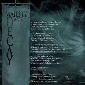 LP Immolation: Majesty And Decay (transparent Blue Vinyl)