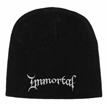 Merch Immortal: Czapka Logo Immortal Vyšívaná