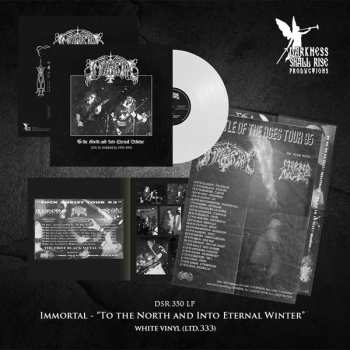 LP Immortal: To The North And Into Eternal Winters - Live In Darkness 1993-1995 (white Vinyl)