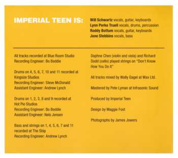 CD Imperial Teen: Feel The Sound